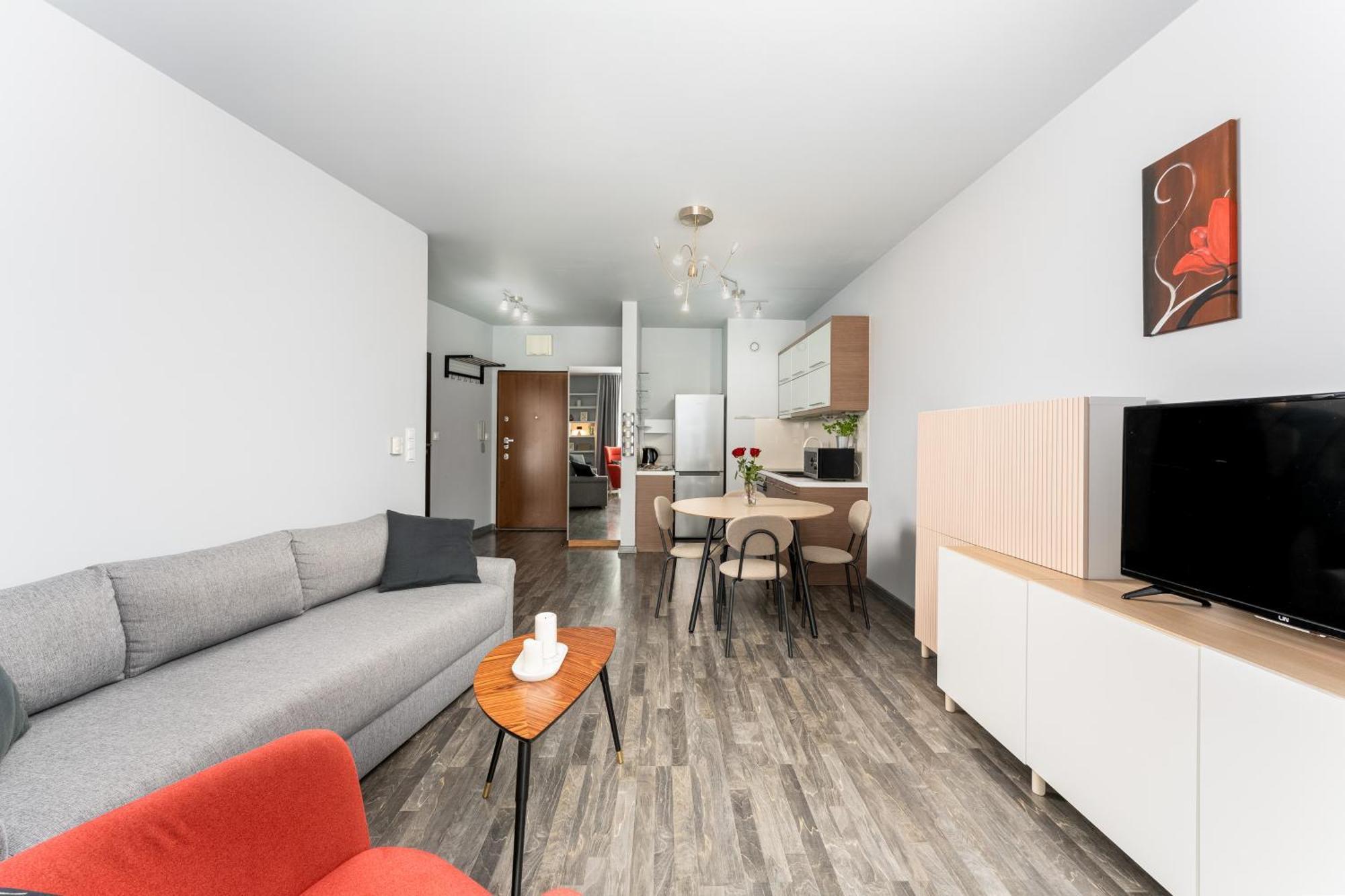 One-Bedroom Apartment Balcony